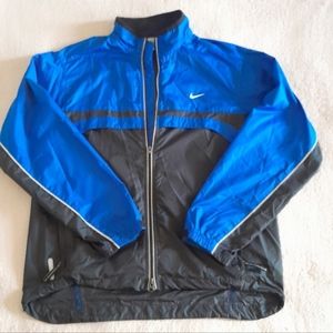Nike Blue Black Windbreaker